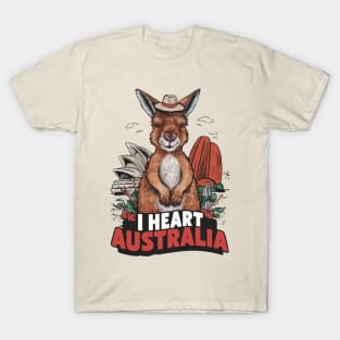 i heart australia T-Shirt